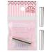 Nail Art Magnet 3pcs UV Gel Polish Cylindrical Magnetic Pen Manicure Tool Nail Polish Magnetic Pen for Women Girls