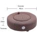 40cm Smokeless Moxibustion Cushion Set 360 Degree Rotatable Vent Adjust Temperature Moxibustion Heating Pad Moxa Cone Burner Box Moxibustion Sit Chair for Moxibustion Therapy Meditation Yoga Relax Brown - Buy Online on GoSupps.com