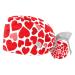 Vintage Mexican Pin Up Art Scrub Caps Hats Women Bouffant Working Hat Ponytail Holder for Women Long Hair Covers 2PCS Pattern 05
