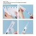 Spacnana 50 Digital Thermometer Covers - Universal Hygienic Mouth Thermometer Shells | Safe Temperature Accessories 9.5 x 2.5 cm - International Shipping Available - Buy Online on GoSupps.com