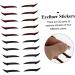 Didiseaon 20 Pairs Eyeshadow Stickers Glitter Eye Shadow Makeup Eyeliner Face Makeup Stickers Eyelid Tape Glue - Buy Online on GoSupps.com