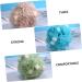 5pcs Sponge Bath Balls - Soft Loofah Scrubbers for Kids & Adults | Perfect Shower & Bath Sponge Set - Buy Online on GoSupps.com