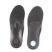 Hemoton 1 Pair Leather Insole Breathable Sports Insoles Arch Support Shockproof Insoles Black Leather Pad Men and Women Arch of Foot Correct Insoles Black Size 1