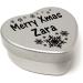 Gift In Can Merry Xmas Zara Heart Shaped Mini Tin Gift filled with mini coloured chocolates perfect christmas card alternative for Zara Fun Festive Snowflakes Design Snow Flakes - Buy Online on GoSupps.com