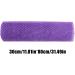 Samuliy Long Net Bath Sponge - Nylon Mesh African Mesh Cloth Shower Net Scrubber 3 Pieces Back Cleaning Bathing Sponges for Women and Men Dead Skin Removal Purple - Buy Online on GoSupps.com