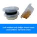 Reli. Condiment Cups with Lids 1.5 oz (250 Sets) - Plastic Disposable Portion Cups for Sauces - Souffle Cups 1 oz Capacity - Jello Shot Cups - Buy Online on GoSupps.com