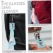6pcs Keychain Glasses Cleaning Cloths - Lens Cleaner Wipes for Eyeglasses & Electronics | International Shipping Available - Buy Online on GoSupps.com