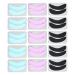 XHTLLO 15Pairs Under Eye Gel Pads Reusable Eye Patches Eyelash Pads Individually Packaged DIY False Eyelash Lash Extension Makeup Eye Gel Pad for Eyelash Extension