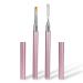 Dual-Ended Gel Brush & Picker - Mwoot Stainless Steel 2-in-1 Nail Tool for Gel & Acrylic Extensions - Perfect for Manicure - Buy Online on GoSupps.com