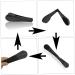 Back Applicator Long Handle Lotion Applicator for Back Portable Travel Self Sunscreen Applicator with Long Reach Folding Handle for Elderly Women (Black) - Buy Online on GoSupps.com