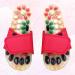 Relief Size Slippers for Neuropathy - Jade Massager & Acupuncture Point Sandals | Shiatsu Foot Pain Relief - Size 37-38 - Buy Online on GoSupps.com