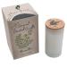 Sensual fragrance candle Flame of Nature in crystal glass made of soy wax and 100% from natural boswellia essential oil for aromatherapy spiritual growth and general well -being