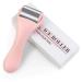 Ice Roller For Face & Eye,Puffiness,Migraine And Pain Relief,Face Roller For Eye Bags,Redness,Headaches,Cold Facial Roller Skincare Stainless Steel Face Massager (Pink)