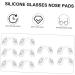 Gleavi Soft Silicone Nose Pads for Glasses - 5 Pairs Comfortable Repair Tools & Inserts White - Buy Online on GoSupps.com