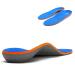 Full Length Metatarsal Arch Support Shock Absorption Orthotic Unisex Insoles for Flat Feet Plantar Fasciitis Relieve Foot Soreness Suitable Athletic Work Shoes(Size:UK-8 Length:10.63" Blue) UK-8-27CM--10.63" Blue