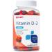 GNC Vitamin D-3 Gummies | Bone Health and Immune Supporting Benefits | 120 Gummies - Buy Online on GoSupps.com