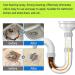 Yugou Drain Cleaner Foam Drain Cleaner For Bathroom Sink Pipe Dredge Quick Foaming For Kitchen Drain Sinks Tubs (2Pcs) - Buy Online on GoSupps.com
