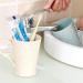 Buy Blue Toothbrush Holder & Mouthwash Cup - Durable Bathroom Organizer | International Shipping - Buy Online on GoSupps.com