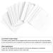 200 White Paper Hair Clip Display Cards - 6.3 x 7.3 cm for Organizing Hair Barrettes and Jewelry - Buy Online on GoSupps.com