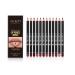 12 Colors Matte Lip Liner Set Long Lasting Nude Liner Lipstick Waterproof Smooth Lip Pencils for Defining & Filling Lips Premium Lip Make Up Set