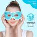 CONBELLA Gel Eye Mask with Eye Holes - Hot Cold Compress Pack for Eye Therapy | Cooling Mask for Puffy Eyes, Headaches, Migraines, Sinus, Dark Circles - Reusable Face Mask (6 Blue) - Buy Online on GoSupps.com