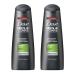 Dove Men+Care 2 in 1 Shampoo and Conditioner Fresh and Clean 12 Fl Oz (Pack of 2)