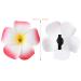 Hawaiian Plumeria Hair Clip Set - 24 Foam Hairpins in 12 Colors for Summer Beach Parties & Weddings - Buy Online on GoSupps.com