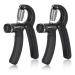 Peinat Hand trainer forearm trainer (2 Set) 5-60kg adjustable finger trainer Griffpower Training set for fitness climbing strength training Hand rehabilitation