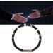 Antistatic Silicone Bracelet for Men & Women - 8 Loops to Remove Electrostatic Charge - Black for Sleep & Motivation - Buy Online on GoSupps.com
