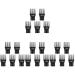 DOITOOL 20 Pcs Hair Dryer Comb Universal Diffuser Universal Combs Hair Dryer Attachment Hair Blow Dryer Comb Straight Hair Dryer Nozzle Washing Capsules Modeling Hair Comb Plastic