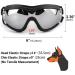 Petleso Dog Sunglasses for Large Dogs - Anti-UV Protective Glasses for Medium & Large Breeds - Easy to Wear Motorcycle Dog Goggles - Buy Online on GoSupps.com