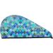 Stone Pattern Coral Velvet Dry Hair Cap | Quick-Dry Hair Towel Wrap for Women & Men | Perfect for Travel & Home - Buy Online on GoSupps.com