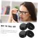 Lurrose 80 Pair Anti-Slip Glasses Tape - Magnetic Holder & Support silicone gel 4pcs (1.1x1cm) - Perfect for Secure Eyewear - Buy Online on GoSupps.com