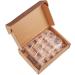 PandaHall 12 Spool Small Wooden Thread Rack Holder - Sewing Embroidery Organizer (Burlywood) - Buy Online on GoSupps.com