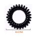 AHENOD 9Pcs Spiral Hair Ties Set - No Crease Coil Hair Ties for Women - Phone Cord Ponytail Holders - Black Multi-colored Hair Elastics - Buy Online on GoSupps.com