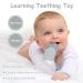 2Pack Silicone Teething Mitt for Babies | Pain Relief & Safety Glove | Teething Toys for 0-12 Months Grey - Buy Online on GoSupps.com