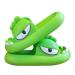 Yeteeepot children summer slippers boys shower bathing shoes girl slide slipers cartoon pantolettes beach sandals clouds pillow slides 27/28 eu b light green