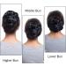 Dark Brown Updo Hairpiece Scrunchie 35g | Ribbon Ponytail Extensions Wavy Curly Messy Bun Chignon | Hair Piece for Stylish Looks - Buy Online on GoSupps.com