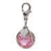 Soulhorse bridle ranges & lucky charms for horse keychain lucky trailer horse pony charm trailer with artificial stone - Charm Lucky stone rose - soul horse rose