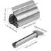 Pingui 5-Piece Stainless Steel Toothpaste Tube Squeezer Set | Universal Toothpaste Dispenser & Press - Perfect for All Tubes - Buy Online on GoSupps.com