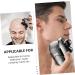 FOMIYES Electric Shaver Kit - 3 Sets Grooming Clippers for Men | Beard Nose Hair & Body Shaver | Travel-Friendly Barber Kit - Buy Online on GoSupps.com