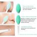 3PCS Exfoliating Lip & Nose Cleaning Brush Set - Soft Silicone Scrub Tool for Lip Exfoliation and Blackhead Removal - Buy Online on GoSupps.com