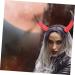 Holibanna Horn Headdress Hair Hoops Cosplay Horns Horn Headband Horns Cosplay Halloween Headbands Cosplay Props Cosplay Accessories Horns Headband Party Headbands Party Props Devil Horns 28X21X3.5cm As Shown - Buy Online on GoSupps.com