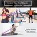 Fitness Straps 3 Set - Gymnastics Resistance Bands for Yoga Strength Training & Muscle Building - Elastic Stretching Exercise Tapes - Buy Online on GoSupps.com