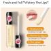Natural Lip Plumper Gloss 2pcs | Moisturizing Vitamin E Lip Maximizer Serum - Buy Online on GoSupps.com