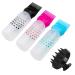 Kaokaohung 3 pieces Aarf -colored bottle scalp massage brush + hair oil applicator 170 ml bottle of Applicator brushes root ridge coloring scalp treatment essential for the salon white