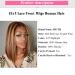 10 180% Density Highlight Ombre Bob Human Hair Wig P4/27 - HD Lace Frontal Pre Plucked - Blonde Front Wigs for Black Women - Buy Online on GoSupps.com
