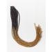 DreadLab - Soft Style Ombre Double Ended Synthetic Dreadlocks 10 Pack (Black - Natural Blonde Transitional) 21.65 inch
