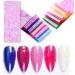 Grendly 10 Rolls Nail Foil Nail Transfer Foil Decals for Nails Fingernail Stickers - Buy Online on GoSupps.com
