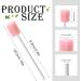 Argomax Oral Sponges Swabs - 100 PCS Pink Foam Oral Care & Hygiene Cleaning Mouth Swabs - Buy Online on GoSupps.com